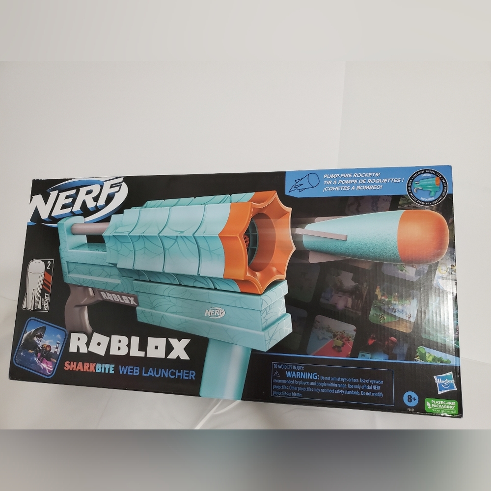 NERF Roblox Sharkbite Web Launcher